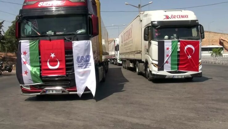 14 yıl aradan sonra Cilvegözü Gümrük Kapısı’ndan Suriye’ye ihracat başladı