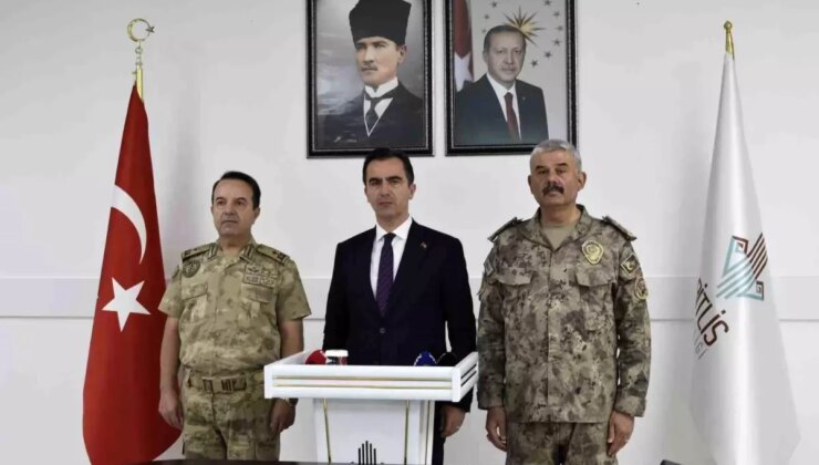 Bitlis’te Asayiş Raporu: Terörle Mücadele Devam Ediyor