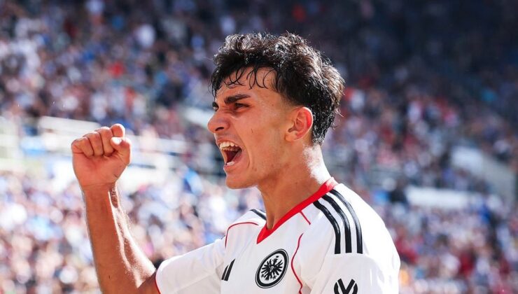 Can Uzun yine attı Eintracht Frankfurt farklı kazandı