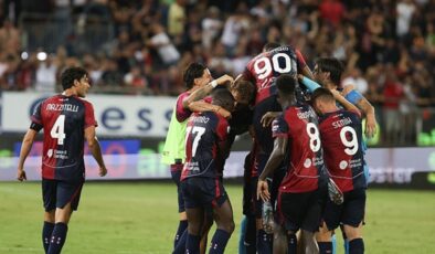 İtalya Serie A’da Semih Kılıçsoy’lu Cagliari, beraberliği uzatmalarda kurtardı