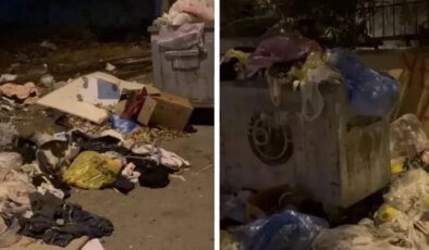 Kartal’da işçiler iş yavaşlattı! İlçede çöp dağları oluştu