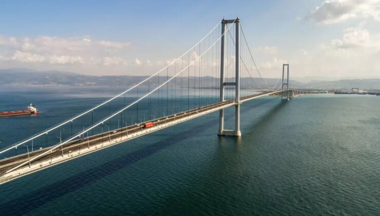 Osmangazi Köprüsü altından 64 metre ve üzeri gemilerin geçişi yasaklandı