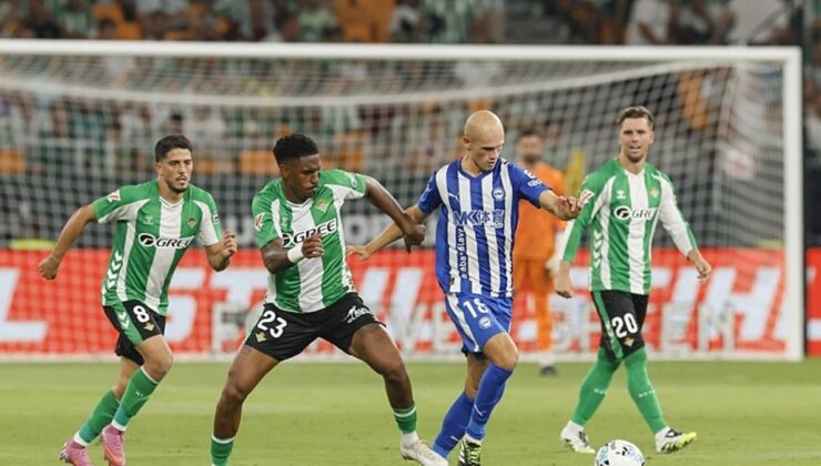 Real Betis 1-0 Deportivo Alaves MAÇ SONUCU ÖZET