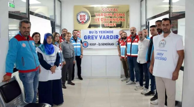 Tatvan Sosyal Yardımlaşma Vakfı Çalışanlarından Grev Kararı