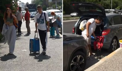 Yer: Antalya! ‘Her şey dahil’ tatil kabusa döndü, vatandaşlar oteli böyle terk etti