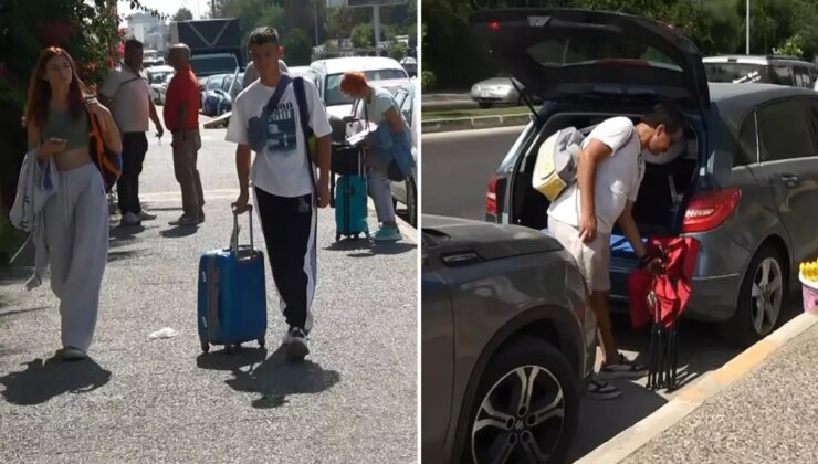 Yer: Antalya! ‘Her şey dahil’ tatil kabusa döndü, vatandaşlar oteli böyle terk etti
