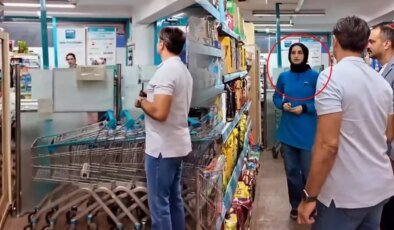 Zincir marketi denetime giden belediye başkanı, personelin cevabı karşısında kalakaldı