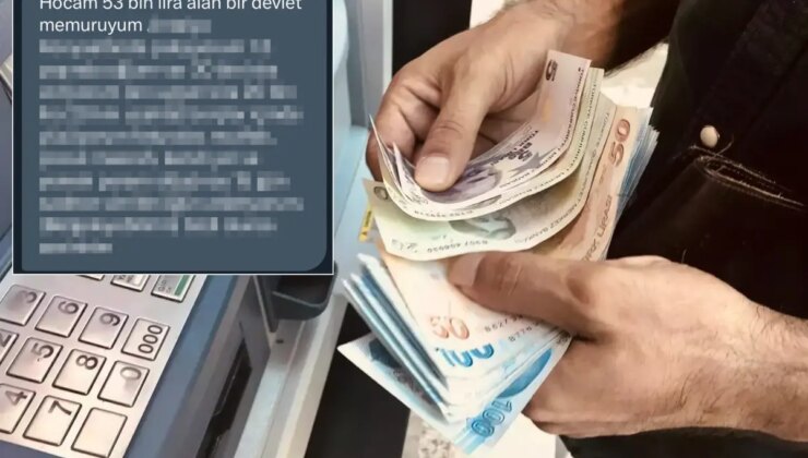 53 bin lira maaş alan memurun mesajı kahretti: Belgeleyebilirim