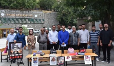 AK Parti Bitlis Gençlik Kolları’ndan Gazze İçin ‘Boş Sıralar’ Etkinliği