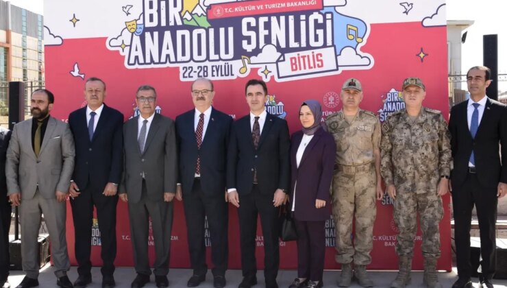 Bitlis’te ‘Bir Anadolu Şenliği’ düzenlendi