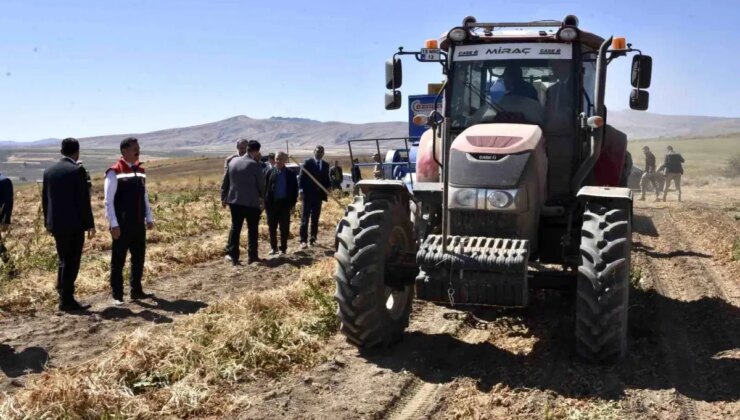 Bitlis’te Kuru Fasulye Hasadı Başladı