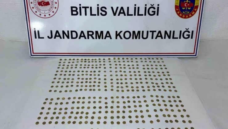Bitlis’te Roma Dönemine Ait 500 Sikke Ele Geçirildi