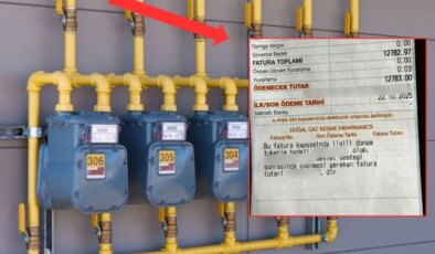 Doğalgaz faturası şoku! Gelen ücret dudak uçuklattı