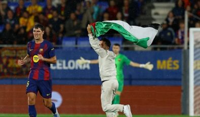 Filistin bayrağı La Liga’da olay oldu!