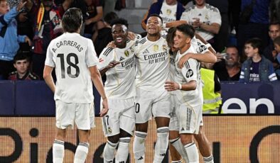 Levante 1-4 Real Madrid MAÇ SONUCU-ÖZET