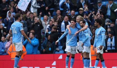 Manchester City 5-1 Burnley MAÇ SONUCU-ÖZET