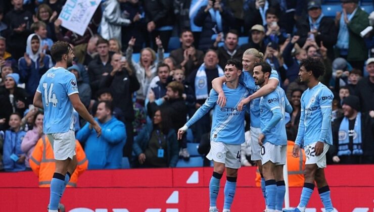 Manchester City 5-1 Burnley MAÇ SONUCU-ÖZET