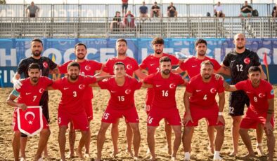 Plaj Futbolu Milli Takım’ımız Letonya’yı farklı geçti!