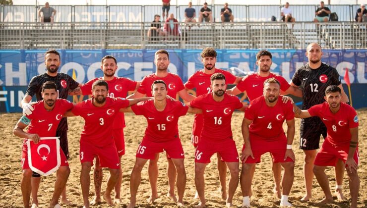 Plaj Futbolu Milli Takım’ımız Letonya’yı farklı geçti!