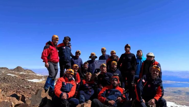 Süphan Dağı’nda Yüksek İrtifada Müdahale Eğitimi