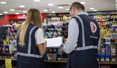 Ticaret Bakanlığı’ndan kırtasiyelere denetim! 15 milyon lira ceza kesildi