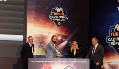 Turkcell Kadın Futbol Süper Ligi’nde 2025-2026 sezonu fikstür çekimi yapıldı