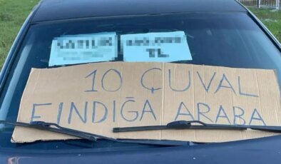 10 çuval fındığa Alman arabası! İlana mesaj yağdı