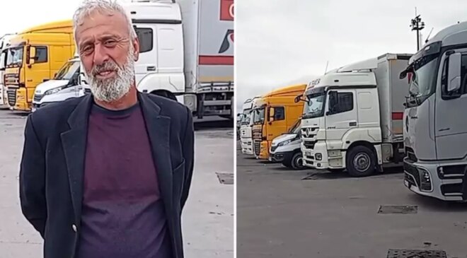 95 Türk tırı, İstanbul’da rehin tutuluyor