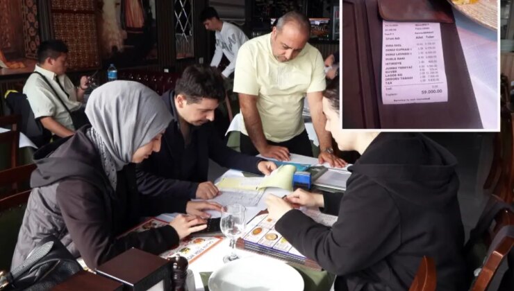 Alman turistlere 59 bin lira hesap çıkaran restorana rekor ceza