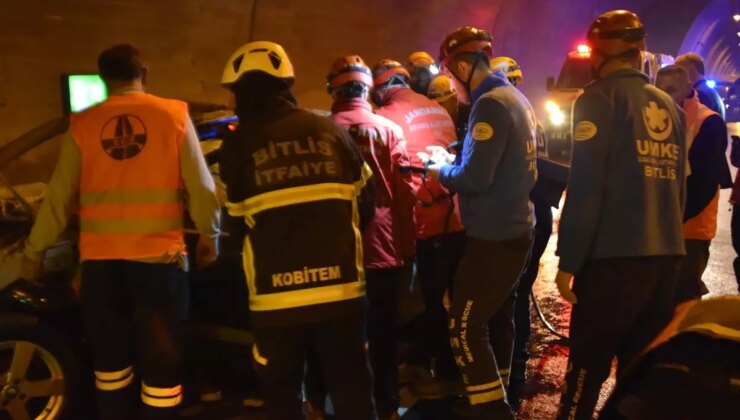 Bitlis’te Trafik Kazası Tatbikatı Gerçekleştirildi