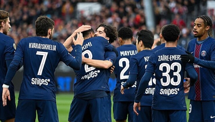 Brest 0-3 PSG MAÇ SONUCU ÖZET