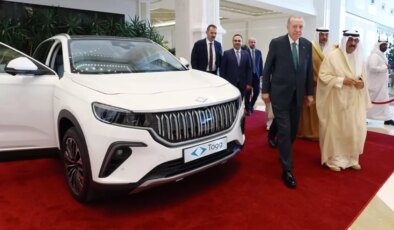 Cumhurbaşkanı Erdoğan’dan Kuveyt Emiri es Sabah’a Togg hediyesi