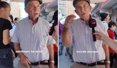 Elindeki ürünü satamayan çiftçi isyan etti: İlk defa böyle bir şey oluyor