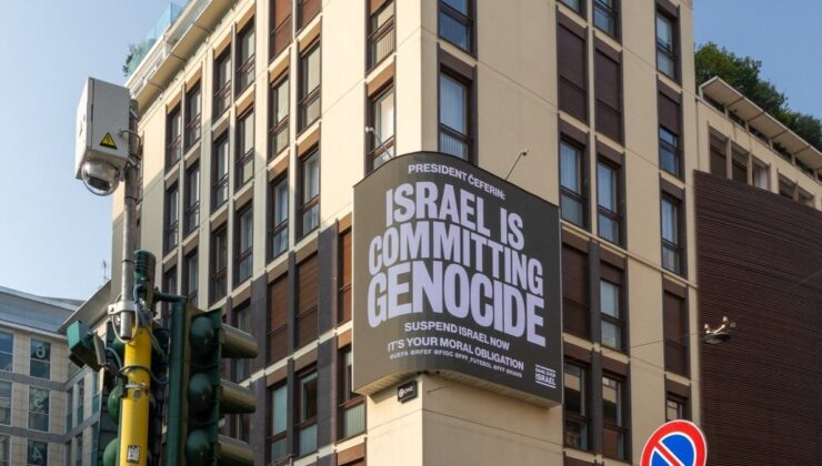 Game Over Israel, ’Nazi Almanyası’nı örnek vererek UEFA’nın İsrail’i men etmesini istedi