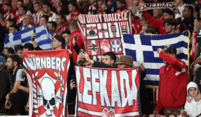 Olympiakos taraftarlarından İsrail takımlarına men çağrısı!