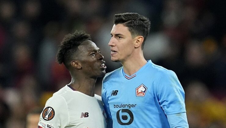 Roma-Lille maçında Berke Özer üst üste 3 penaltı çıkardı!