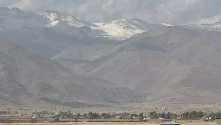 Süphan ve Cilo Dağları Zirvesine Kar Yağdı