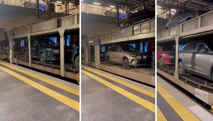 TOGG, Avrupa yolunda! İlk sevkiyat böyle görüntülendi