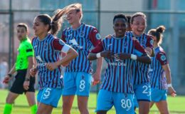 Trabzonspor Turkcell Kadın Futbol Süper Ligi’nde Beşiktaş’ı 2-1 mağlup etti!