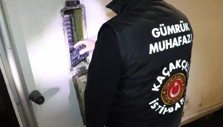 Ankara-Gürbulak Gümrük Kapısı’nda 721 kilo sıvı metamfetamin ele geçirildi