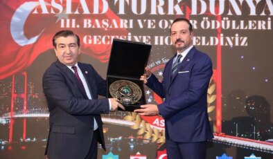 ASİAD Türk Dünyası Başarı Ödülleri sahiplerini buldu