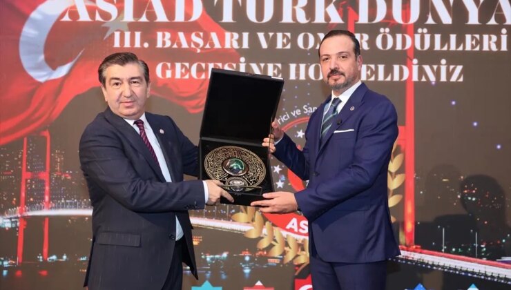 ASİAD Türk Dünyası Başarı Ödülleri sahiplerini buldu