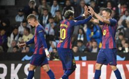 Barcelona Celta Vigo’yu 4 golle geçti!