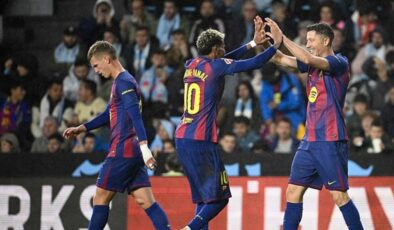 Barcelona Celta Vigo’yu 4 golle geçti!