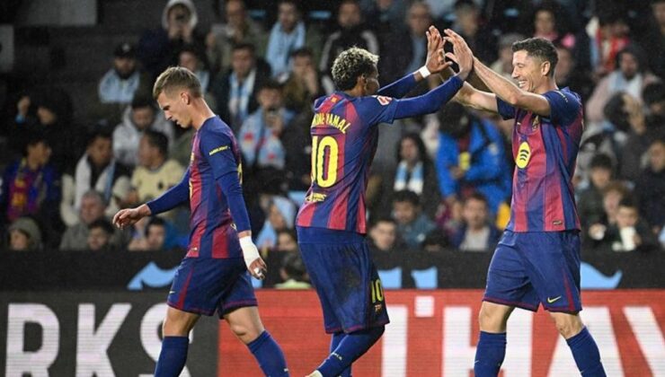 Barcelona Celta Vigo’yu 4 golle geçti!