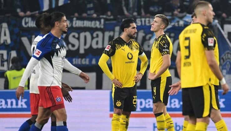 Dortmund Hamburg deplasmanında kayıp yaşadı