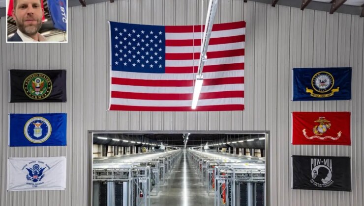 Eric Trump, Bitcoin madencilik tesisini sanal turda tanıttı