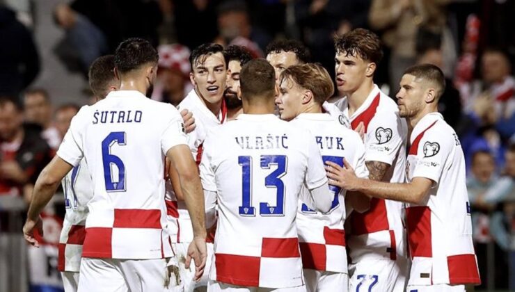Hırvatistan evinde Faroe Adaları’nı 3 golle geçti! İşte maçın özeti