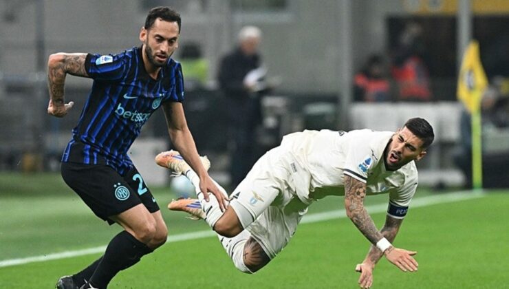 Inter zirvede tek başına: Hakan Çalhanoğlu’nun ekibi Lazio engelini aştı