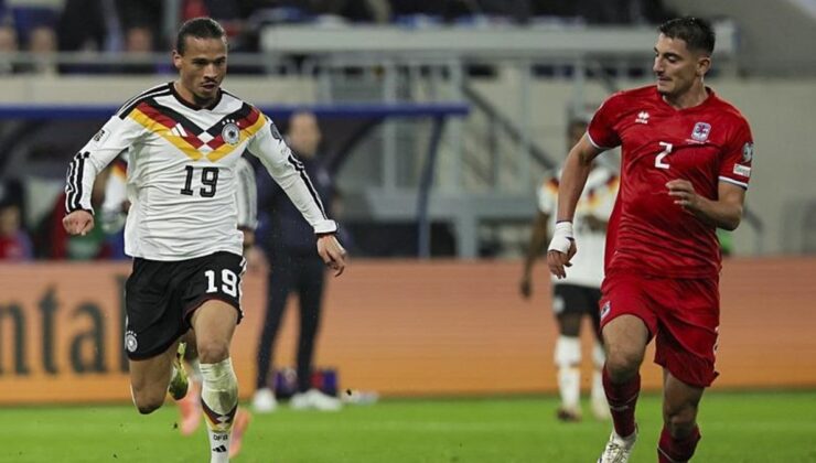Leroy Sane asist yaptı Almanya deplasmanda kazandı! İşte maçın özeti